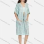 Wholesale Women's Casual V Neck Half Sleeve Hollow Out Cover Up Mid Length Cardigan L04# preview