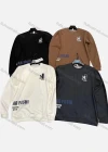 Wholesale Men's Casual Round Neck Long Sleeve Letter Print Sweatshirt 6110# - Liuhuamall