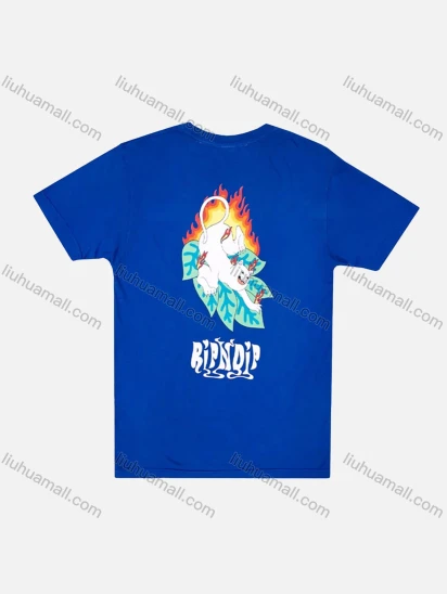 Wholesale Men's Round Neck Short Sleeve Hip-hop Cartoon Graphic T-Shirt 4172#