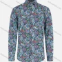 Wholesale Men's Casual Paisley Print Long Sleeve Shirt preview