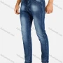 Wholesale Men's Casual Plain Distressed Pockets Slim Fit Stretch Jean preview