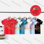 Wholesale Boy's Casual Letter Print Short Sleeve Modal Cotton Polo Shirt preview