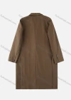 Wholesale Women's Casual Lapel Long Sleeve Buckled Cuff Dual Pocket Knee Length Blazer Suit Coat - Liuhuamall