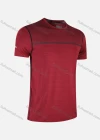 Wholesale Men's 180g Quick Dry Comfy Workout Chevron Athletic T-Shirt 8361# - Liuhuamall