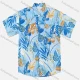 Wholesale Men's Vacation Tropical Print Short Sleeve Button Down Hawaii Shirt MS004# 25# Clothing Wholesale Market Liuhua