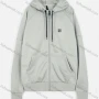 Wholesale Men's Casual Long Sleeve Drawstring Full Zip Hoodies With Kangaroo Pocket preview