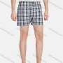 Wholesale Men's Casual Vacation Cotton Plaid Print Elastic Waist Underwear Boxer Briefs Shorts preview