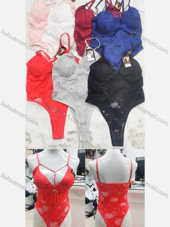Wholesale Women's Sexy Lace One Piece Lingerie Bodysuit KK32#