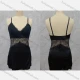 Wholesale Women's Sexy See Through Lace Cami Lingerie Chemise Black 2# Clothing Wholesale Market Liuhua