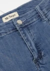 Wholesale Women's Casual Button Pockets Wash Denim Skirt - Liuhuamall