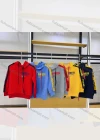 Wholesale Boys Colorful Striped Sleeves Letters Print Hoodies - Liuhuamall