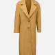 Women's Casual Plain Lapel Button Down Long Sleeve OverCoat 4# Clothing Wholesale Market -LIUHUA