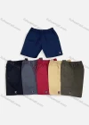 Wholesale Men's Casual Washed Plain Drawstring Side Pockets Shorts 8866# - Liuhuamall