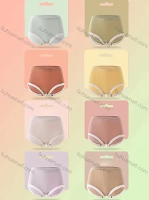 Wholesale Women's Plain Elastic Breathable HIgh Waist Brief, LIUHUA CLOTHING WHOLESALE