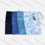 Wholesale Men's Allover Letter Print Drawstring Zipper Flap Pockets Casual Shorts 571# preview