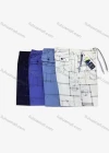 Wholesale Men's Striped Letter Drawstring Zipper Flap Pockets Casual Shorts 575# - Liuhuamall