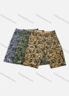 Wholesale Men's Casual Camouflage Zip Decor Flap Pockets Shorts 1862# - Liuhuamall