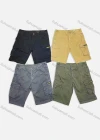 Wholesale Men's Casual Plain Multiple Flap Pockets Shorts 1879# - Liuhuamall