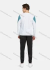 Wholesale Men's Athletic Long Sleeve Colorblock Running T-shirts - Liuhuamall
