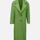 Women's Casual Plain Lapel Button Down Long Sleeve OverCoat 7# Clothing Wholesale Market -LIUHUA