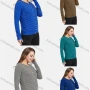 Wholesale Women's Elegant Long Sleeve Rhinestone Button Down Knit Cardigan preview