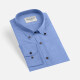 Men's Slim Fit Button Down Collar Long Sleeve Plain Dress Shirts 17# Clothing Wholesale Market -LIUHUA
