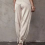 Wholesale Women's Casual Plain Tie Leg High Waist Pants preview