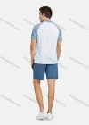 Wholesale Men's Athletic Stand Collar Short Sleeve Quarter Zipper Running Tops - Liuhuamall