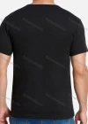 Wholesale Men's Casual Silm Fit Short Sleeve Plain Henley Shirt - Liuhuamall
