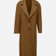 Women's Casual Plain Lapel Button Down Long Sleeve OverCoat 17# Clothing Wholesale Market -LIUHUA