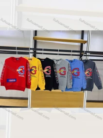 Wholesale Boys Round Neck Hollow Letter Sleeves Print Sweatshirt, LIUHUA CLOTHING WHOLESALE