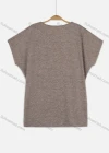 Wholesale Women's Summer Letter Graphic Print Drop Sleeve Round Neck Tee - Liuhuamall