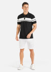 Wholesale Men's Colorblock Casual Short Sleeve Polo Shirt - Liuhuamall