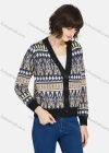 Wholesale Women's Vintage V Neck Button Down Long Sleeve Sweater Knit Cardigan - Liuhuamall