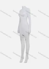 Wholesale Women's Casual Plain Slim Fit Turtleneck Short Dress Link Sock With Belt - Liuhuamall