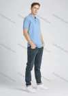 Wholesale Men's Casual Cotton Plain Embroidery Short Sleeve Polo Shirt - Liuhuamall
