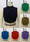 Wholesale Women's Fashion Sleeveless Mock Neck Plain Knit Sweater Top - Liuhuamall