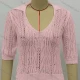 Wholesale Women's Casual Turn-down Collar Half Sleeve Hollow Out Cover Up 525# Clothing Wholesale Market Liuhua