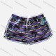 Wholesale Women's Vacation Contrast Tropical Print Patch Pocket Drawstring Beach Shorts 2# Clothing Wholesale Market Liuhua