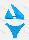Wholesale Women's Summer Plain Asymmetrical Adjustable High Cut Sexy Bikini Beach Swimwear - Liuhuamall