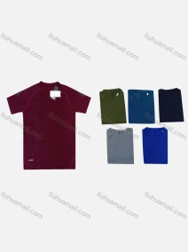 Wholesale Men's Casual Breathable Round Neck Short Sleeve Tee, LIUHUA CLOTHING WHOLESALE