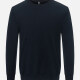 Men's Casual Long Sleeve Crew Neck Pullover Sweatshirts With Thermal Lined K2-280A# Black Clothing Wholesale Market -LIUHUA
