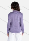 Wholesale Women's Casual Floral Print Lapel Long Sleeve Pearl Decor Button Down Shirt V2841# - Liuhuamall