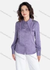 Wholesale Women's Casual Floral Print Lapel Long Sleeve Pearl Decor Button Down Shirt V2841# - Liuhuamall