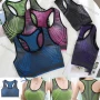 Wholesale Women's Basics Breathable Striped Racerback Sports Bra 6917-5# preview