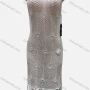 Wholesale Women's Vacation Sleeveless Hollow Out Tassel Hem Cover Up Dress J2441A# preview