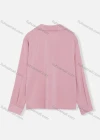 Wholesale Women's Turn-down Collar Shirt Sleeve Dalmatian Print Tie Plain Casual Blouse - Liuhuamall