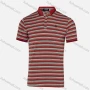 Wholesale Men's Casual Label Print Striped Embroidery Polo Shirt preview
