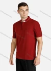 Wholesale Men's Short Sleeve Patch Pocket Plain Polo Shirt - Liuhuamall