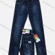 Wholesale Boys Comfort Distressed Zipper Pockets Labelled High Stretch Jean 3# Clothing Wholesale Market Liuhua